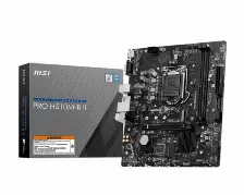 Tarjeta Madre Msi Pro H510m-b Ii, Socket 1200, 2 Ddr4, 2933mhz, Micro Atx Open Box